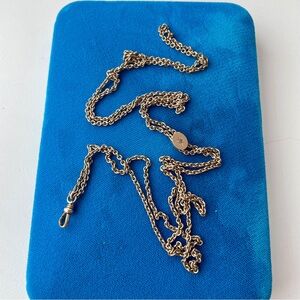 Antique Gold-filled Slide Chain Longuard